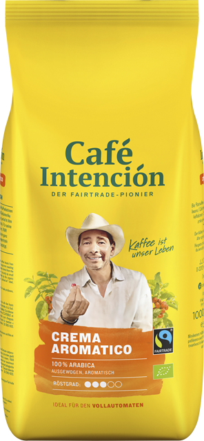 J. J. Darboven Bio Fairtrade Café Intención ecológico Crema