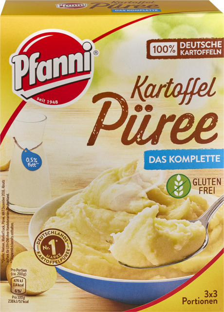 Pfanni Püree oder Knödel