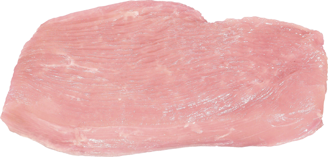 Putenschnitzel oder -geschnetzeltes 