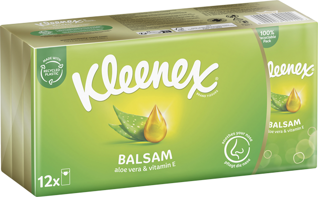 Kleenex Balsam-Taschentücher