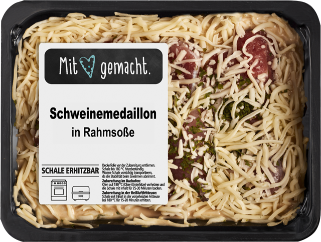 ¹Mit Herz gemacht: Schweine-Medaillon-Pfännchen 
