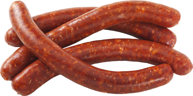 Mittwoch bis Samstag: Rinderbratwurst Merguez Art