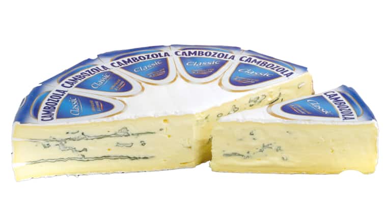 Cambozola mit der raffinierten Würze blauer Edelkulturen, Rougette mit fein-würzigem Geschmack oder Allgäuer Rahm-Torte