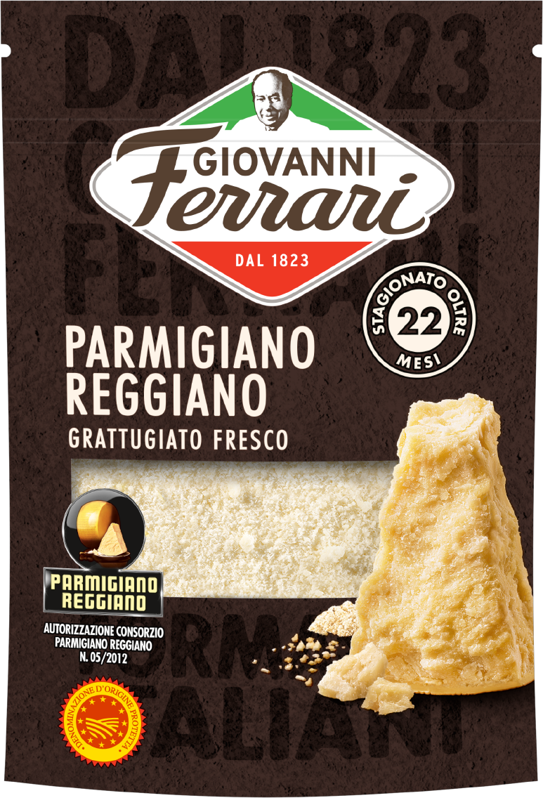 Giovanni Ferrari Parmigiano Reggiano oder Grana Padano gerieben