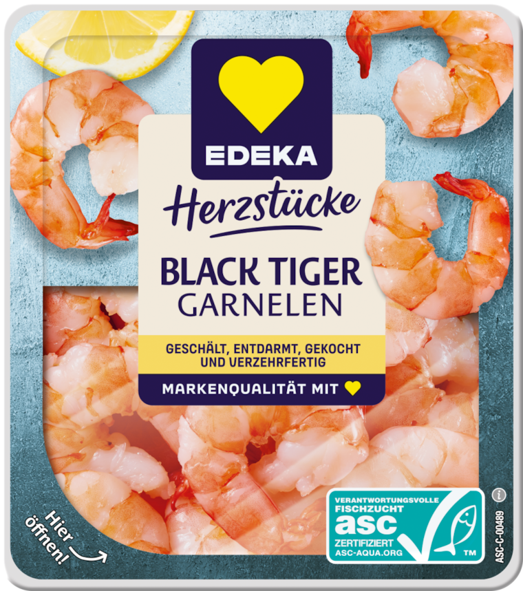 EDEKA Herzstücke Black Tiger Garnelen oder Louisiana Flusskrebse