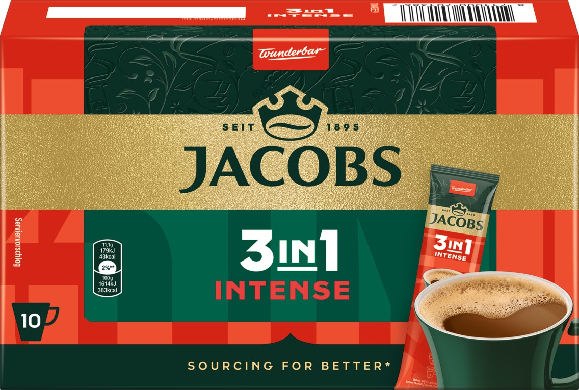 Jacobs Tassenportionen löslicher Kaffee
