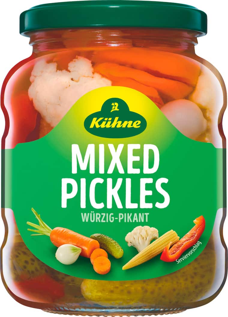 Kühne Gemüse oder Salat