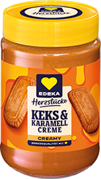 EDEKA Herzstücke Keks&Karamell-Creme