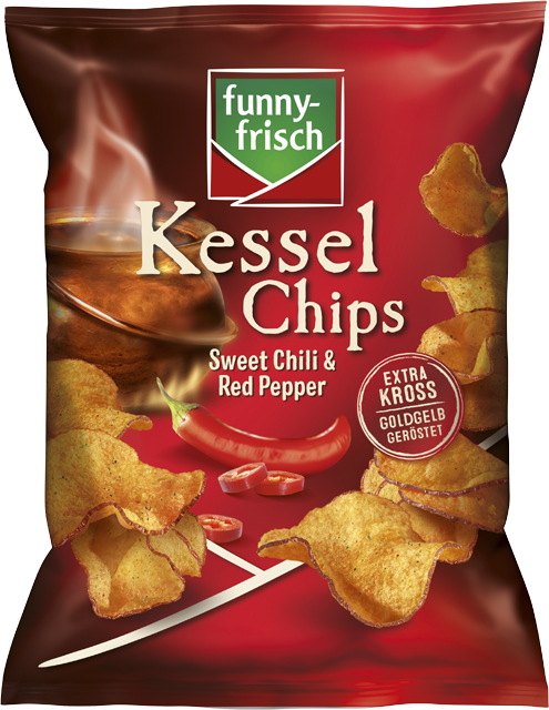 Funnyfrisch Kessel Chips Sweet Chili & Red Pepper 