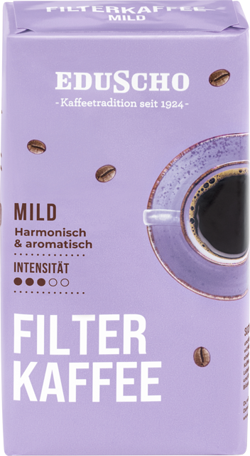 ¹Eduscho Filterkaffee mild oder klassisch 