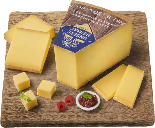 Unsere Heimat – echt & gut Allgäuer Bergkäse