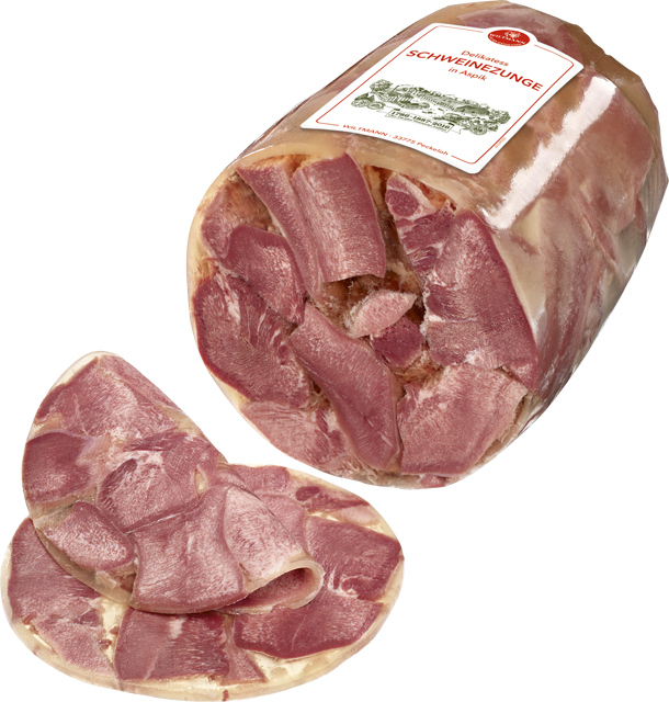 Delikatess Schweinezunge