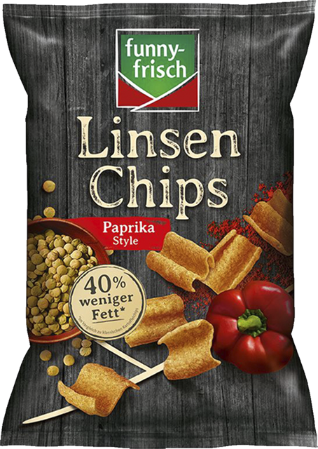 Funnyfrisch Linsenchips Paprika