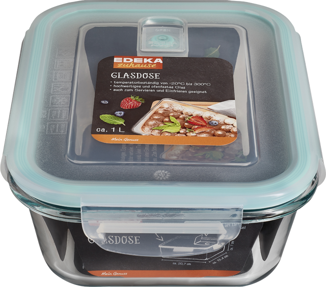 EDEKA zuhause Glasdose