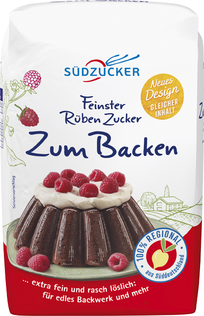 Südzucker feinster Rübenzucker zum Backen 