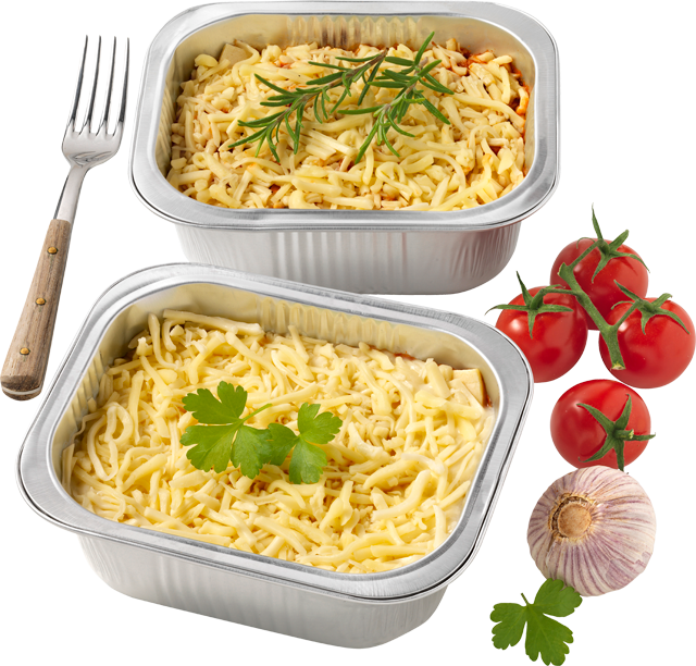 Lasagne Bolognese oder Gemüselasagne