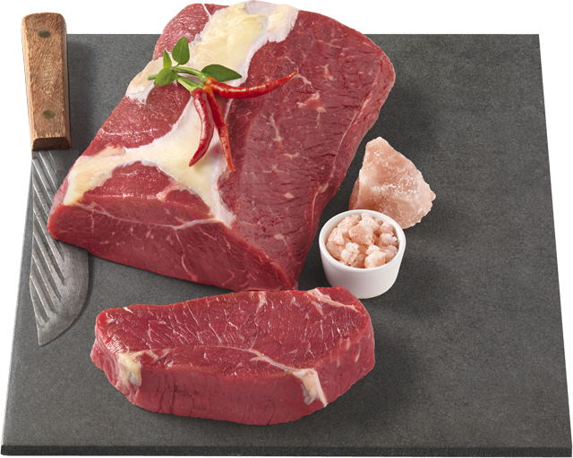 ¹Zart gereiftes Bioland-Rindfleisch: Rumpsteaks