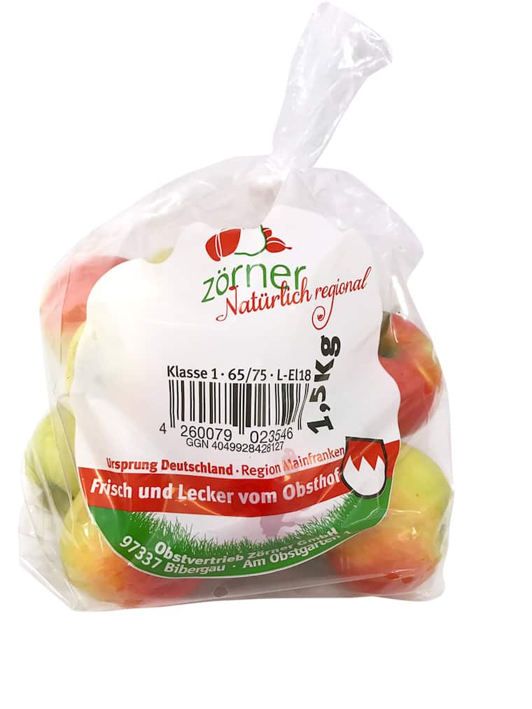 Fränkische Tafeläpfel rot