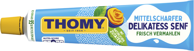 Thomy Senf mittelscharf oder scharf