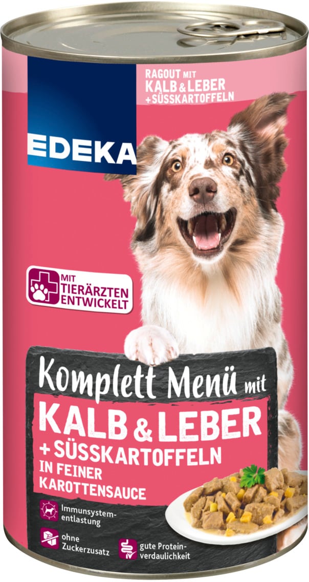 EDEKA Komplett Menü für Hunde
