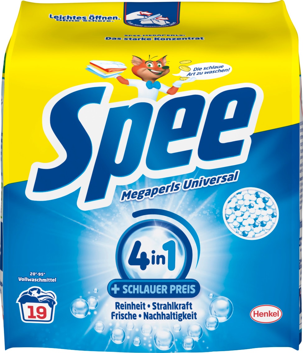 Spee oder Weißer Riese Vollwaschmittel