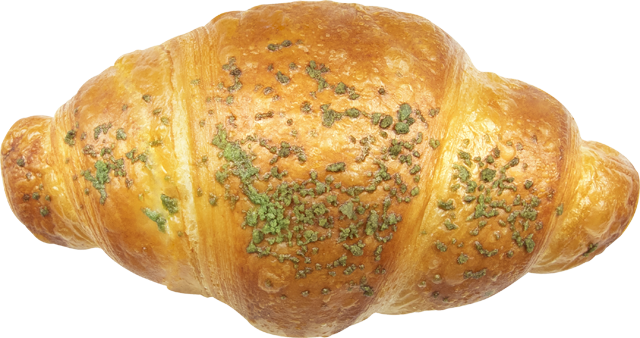 Croissant mit Pistaziencreme