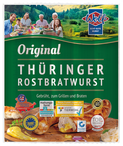 Wolf Original Thüringer Rostbratwurst