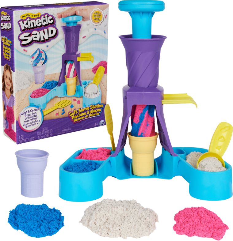 SPIN MASTER Kinetic Sand Softeis-Station