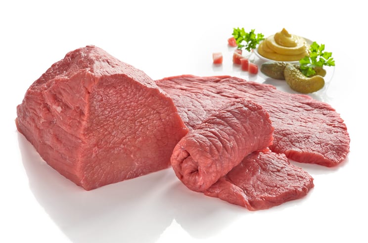 Jungbullen-Rouladen* ohne Füllung, -Braten* oder -Gulasch*