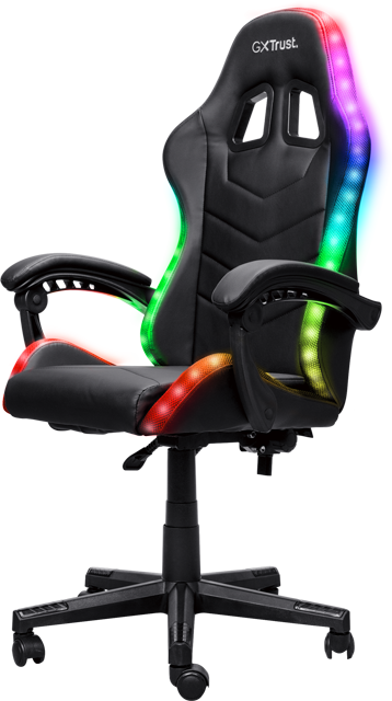 GAMING Trust Gamingstuhl mit Beleuchtung „GXT704 Roniq RGB“