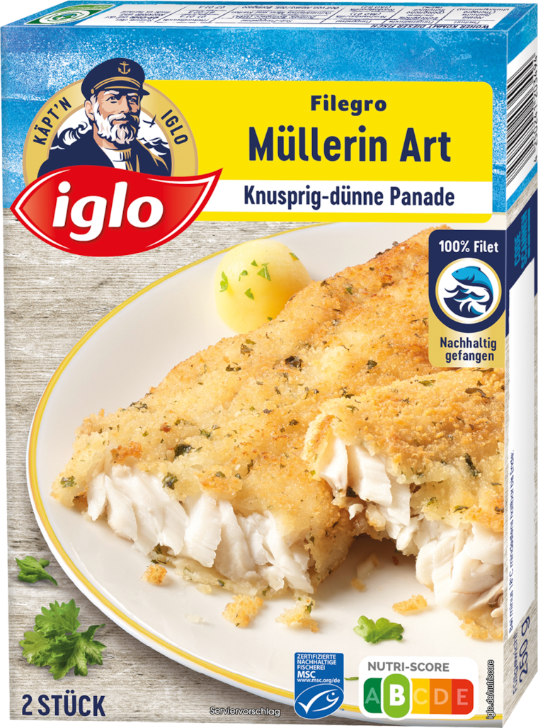 Iglo Schlemmerfilet oder Filegro