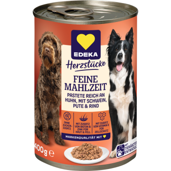 EDEKA - Feine Mahlzeit Hundenassfutter