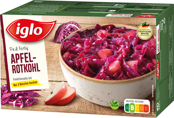 Iglo Apfel-Rotkohl