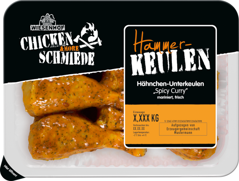 Wiesenhof Chicken Schmiede Hammer-Keulen