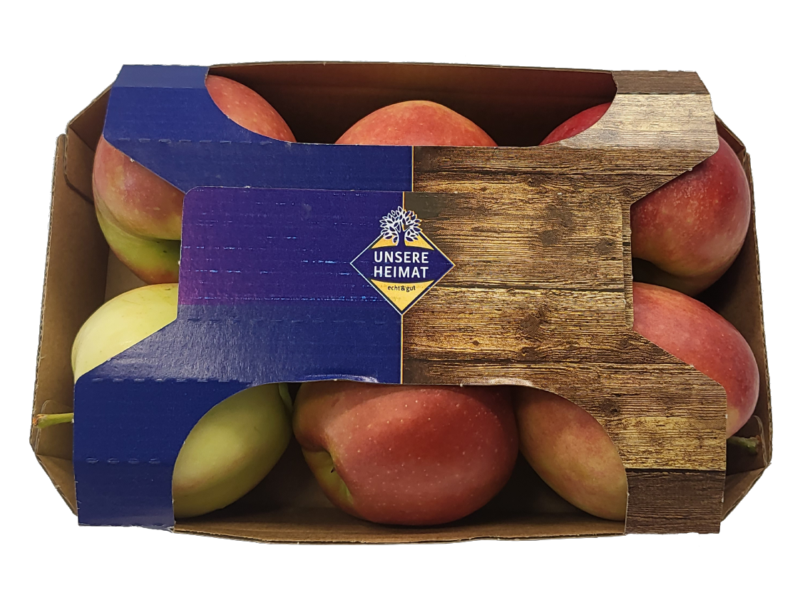 Unsere Heimat Tafeläpfel Elstar oder Braeburn