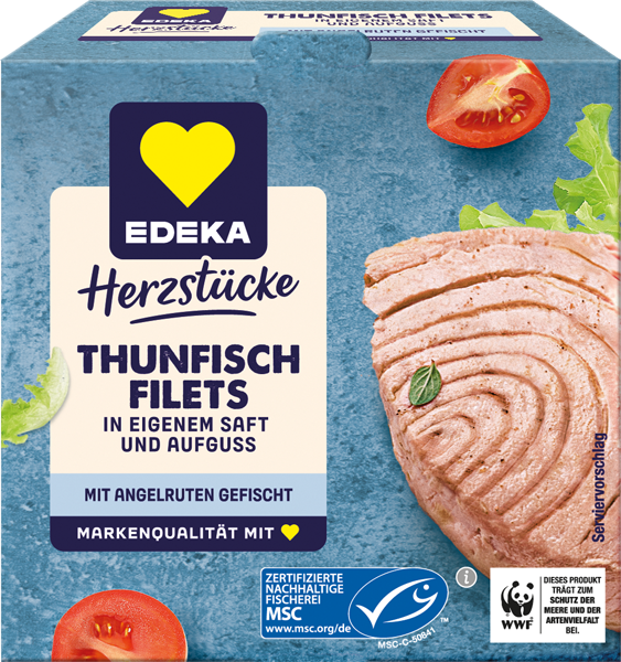 EDEKA Herzstücke Thunfischfilets