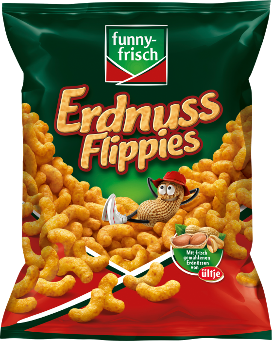 Funny Frisch Erdnuss Flippies
