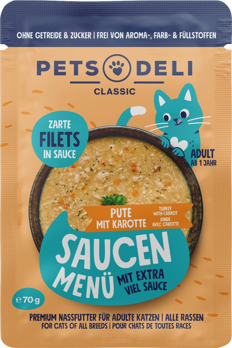 Pets Deli Saucen Menü