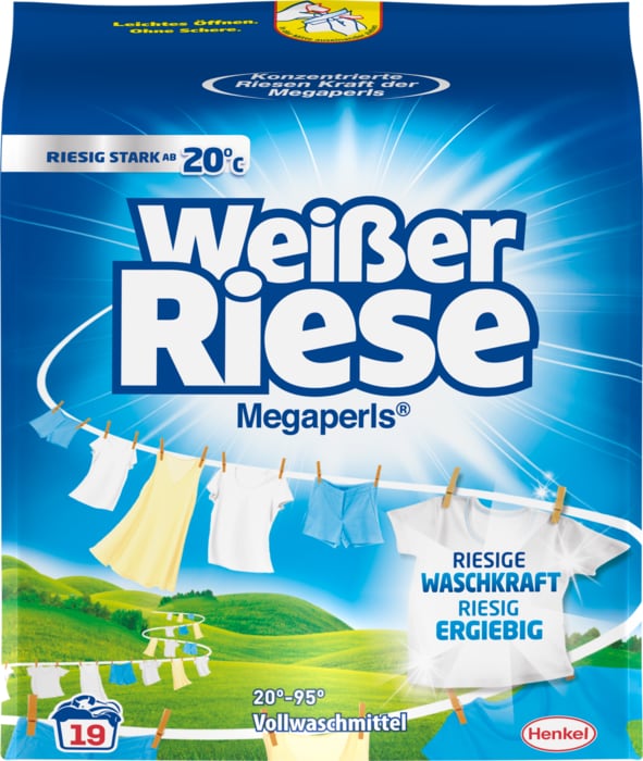 Weißer Riese oder Spee Waschmittel