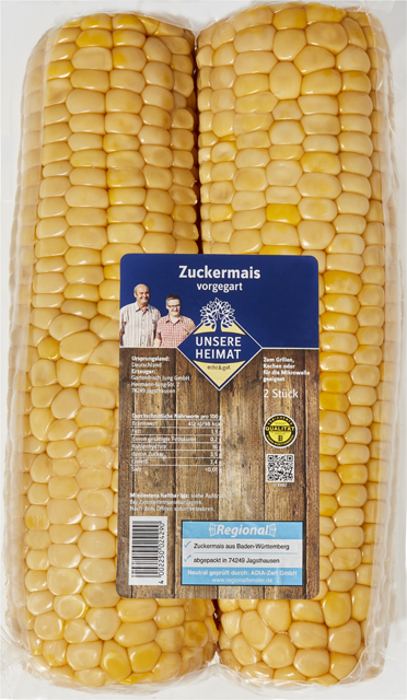 Unsere Heimat – echt & gut Zuckermais 