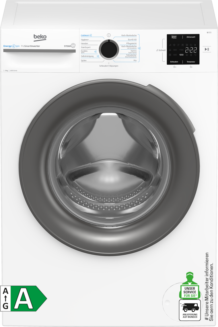 Beko "BM3WFU4941W1" Waschmaschine