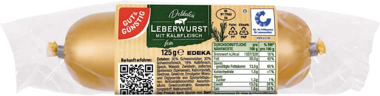 Gut&Günstig Delikatess Leberwurst*
