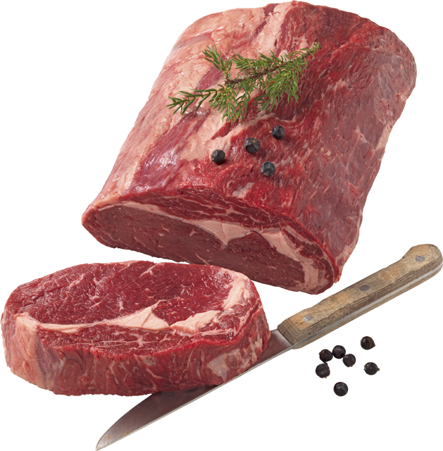 Premium Qualität von Block House Angus Rib Eye Steaks