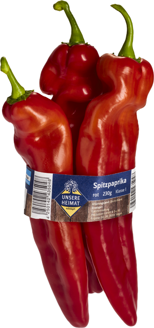 Spitzpaprika rot