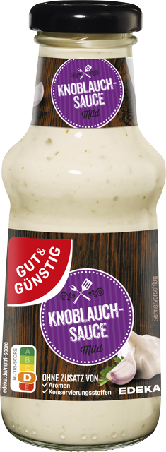 Gut & Günstig Knoblauchsauce 