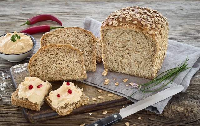 Ab Donnerstag erhältlich: ¹Vollkorn-Dinkelbrot