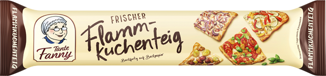 Tante Fanny frischer Flammkuchenteig 