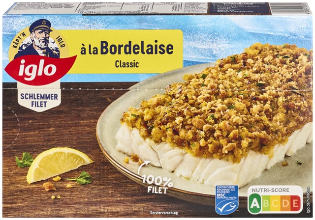 Iglo Schlemmer-Filet, Filegro 