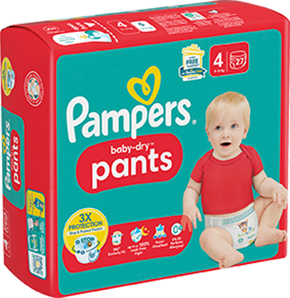 Pampers baby-dry-, Premium-Protection-Windeln oder -Pants