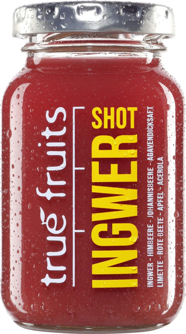 true fruits Ingwer Shot